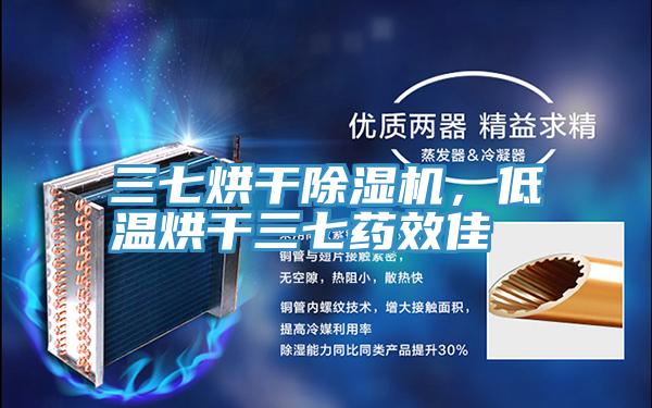 三七烘干除濕機,低溫烘干三七藥效佳