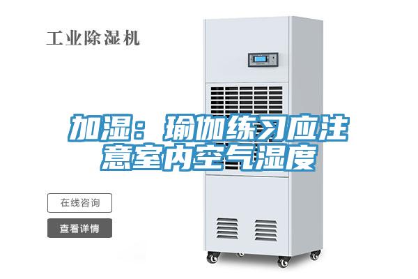 加濕:瑜伽練習應注意室內空氣濕度