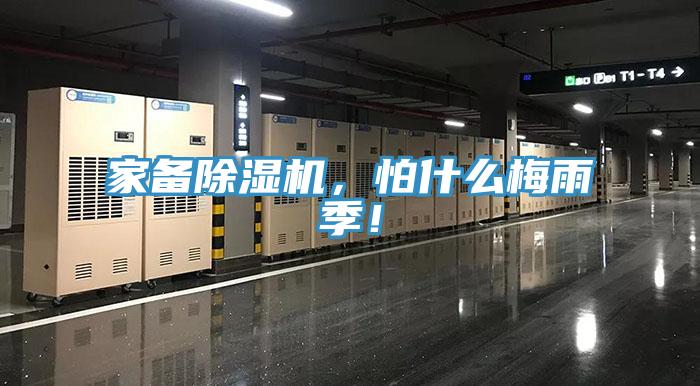 家備除濕機，怕什么梅雨季！