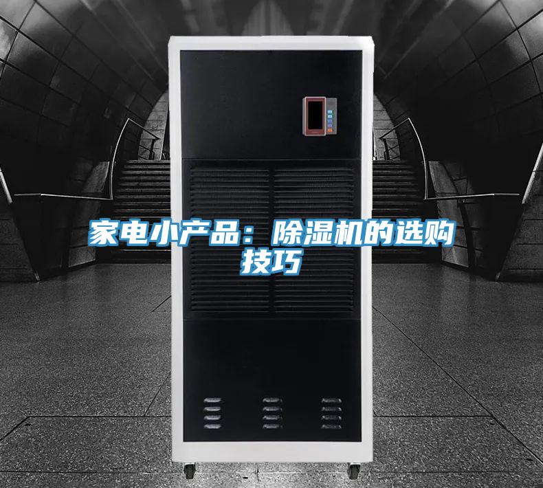 家電小產(chǎn)品:除濕機的選購技巧