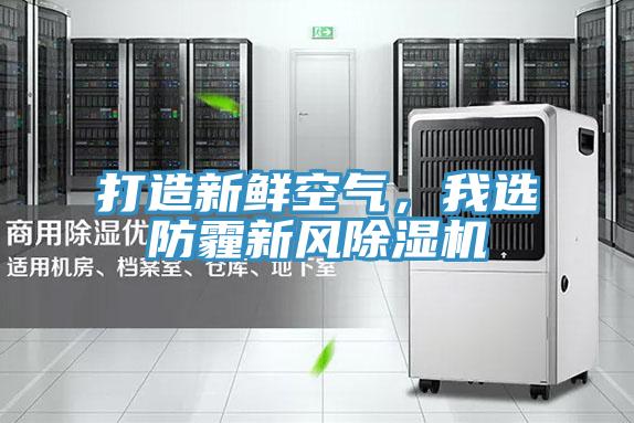 打造新鮮空氣,我選防霾新風(fēng)除濕機