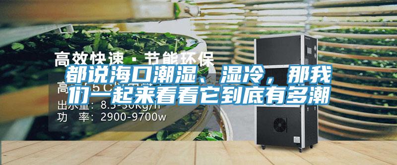 都說海口潮濕、濕冷，那我們一起來看看它到底有多潮