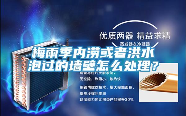 梅雨季內澇或者洪水泡過的墻壁怎么處理?