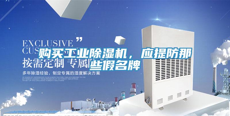 購(gòu)買工業(yè)除濕機(jī)，應(yīng)提防那些假名牌