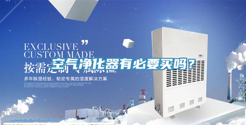 空氣凈化器有必要買嗎?