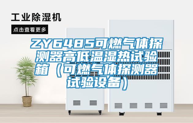 ZY6485可燃?xì)怏w探測(cè)器高低溫濕熱試驗(yàn)箱(可燃?xì)怏w探測(cè)器試驗(yàn)設(shè)備)