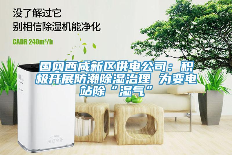 國網西咸新區供電公司:積極開展防潮除濕治理 為變電站除“濕氣”