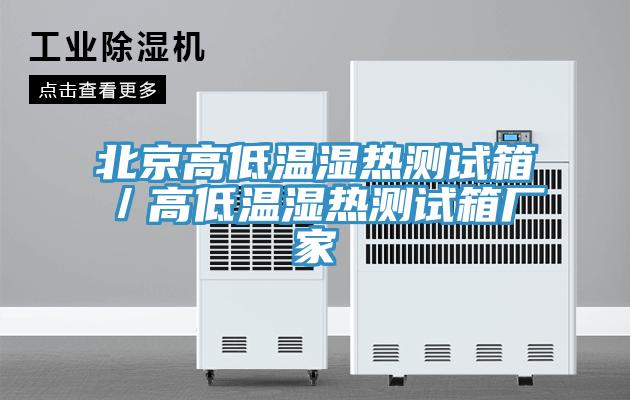 北京高低溫濕熱測試箱/高低溫濕熱測試箱廠家