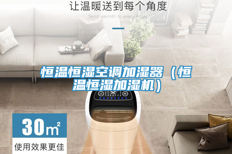 恒溫恒濕空調加濕器(恒溫恒濕加濕機)