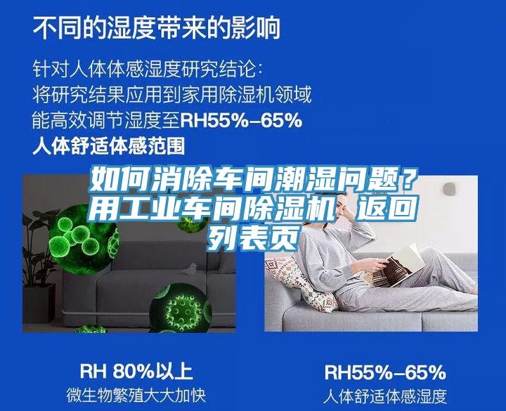 如何消除車間潮濕問題？用工業車間除濕機 返回列表頁