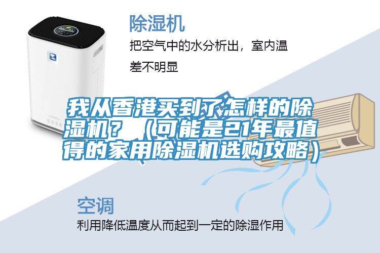 我從香港買到了怎樣的除濕機?(可能是21年最值得的家用除濕機選購攻略)