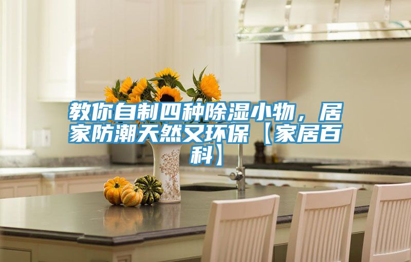 教你自制四種除濕小物，居家防潮天然又環(huán)保【家居百科】