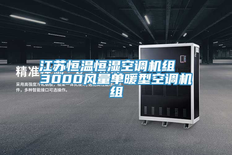 江蘇恒溫恒濕空調(diào)機組  3000風(fēng)量單暖型空調(diào)機組