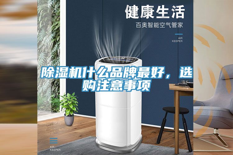 除濕機(jī)什么品牌最好,選購注意事項(xiàng)