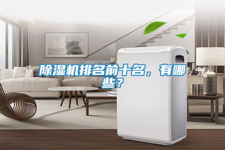 除濕機排名前十名，有哪些？